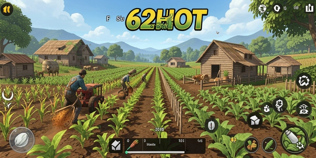 Tampilan gameplay <strong>62HOT</strong> yang memukau dan penuh warna.