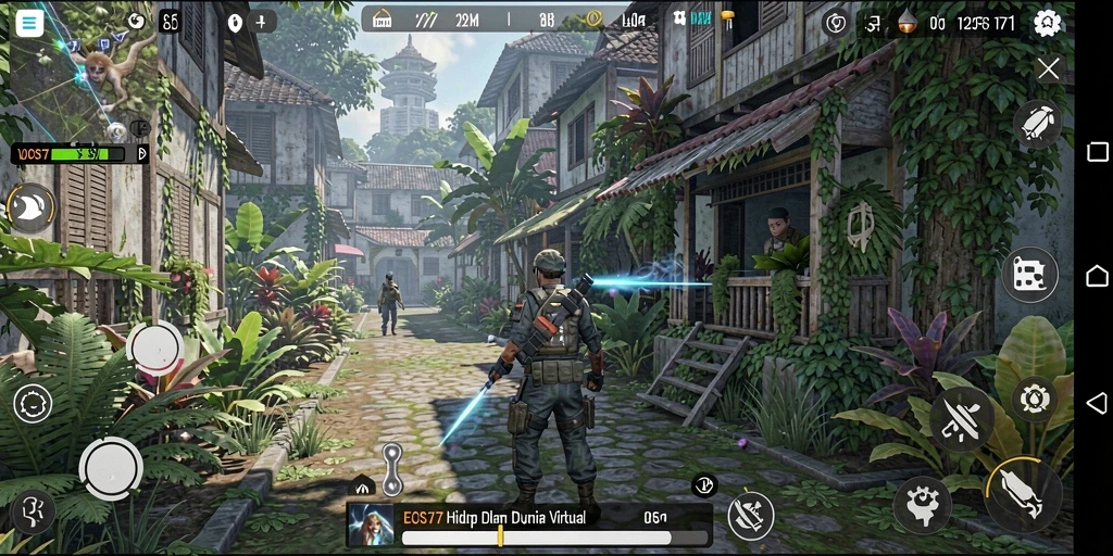 Screenshot utama menampilkan gameplay Simulation yang menarik dan interaktif.