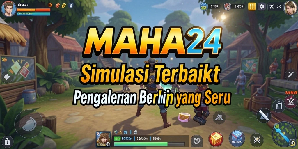 Tampilan gameplay MAHA24 yang menawan dan interaktif.