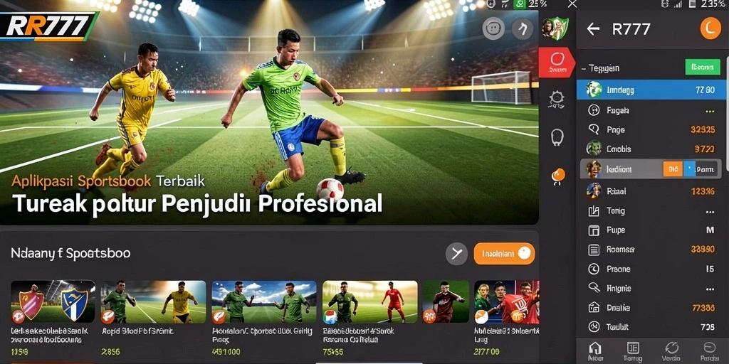 Tampilan gameplay utama RR777 menampilkan taruhan yang seru dan interaktif.